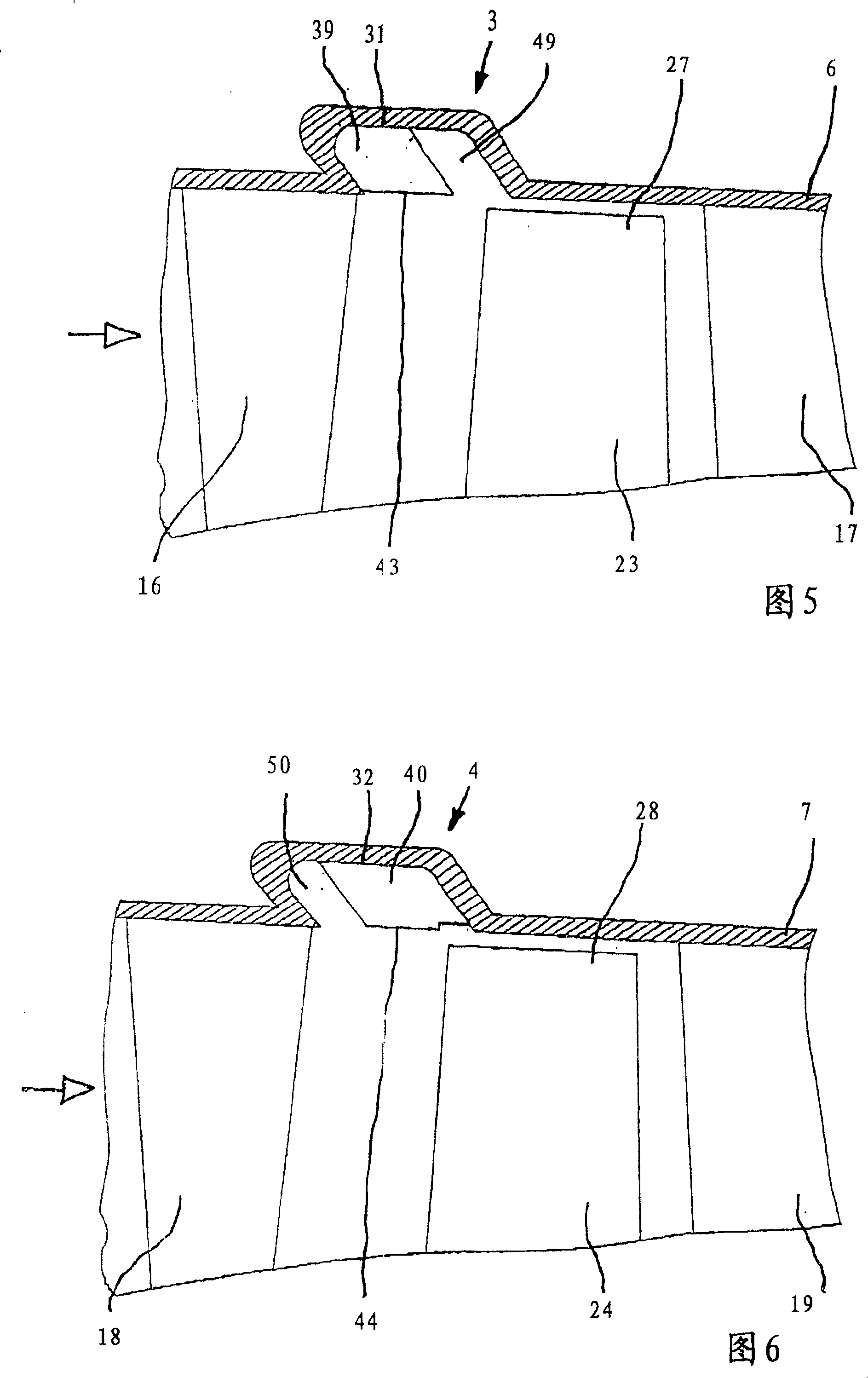 Recirculation structure for turbo chargers