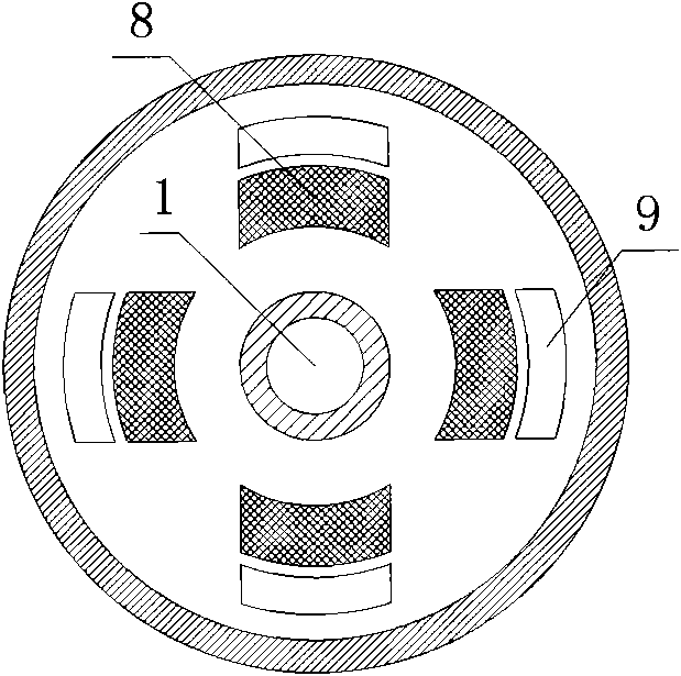 Self-anchored emergency anchor rod and installation method thereof