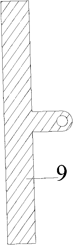 Self-anchored emergency anchor rod and installation method thereof