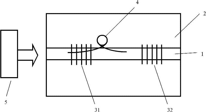 Single-mode fiber laser with mini resonance cavity structure