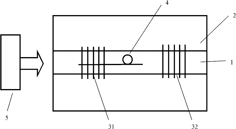 Single-mode fiber laser with mini resonance cavity structure