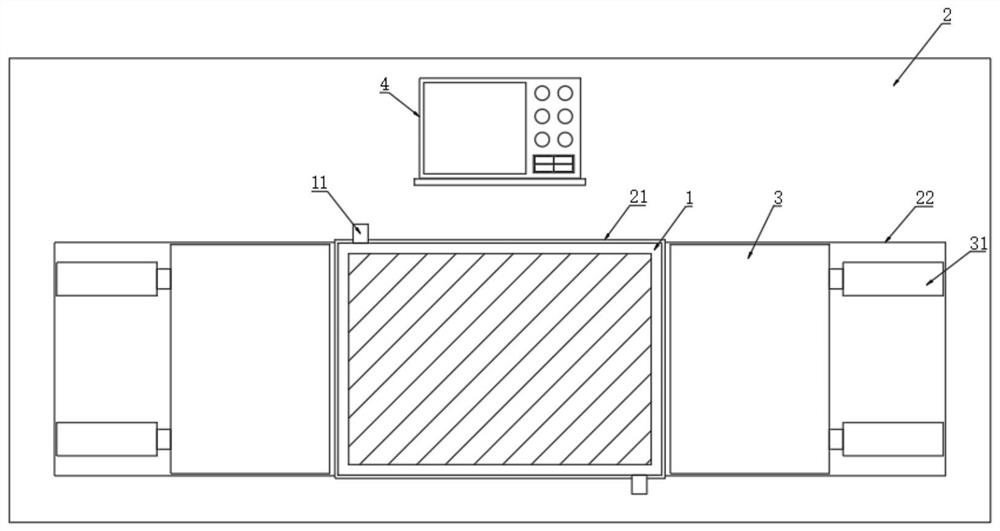 Air filtering device for laboratory