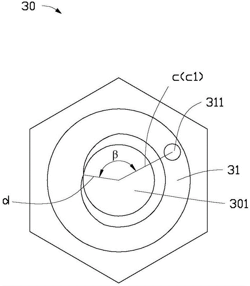 Threaded fastener and screwing method thereof