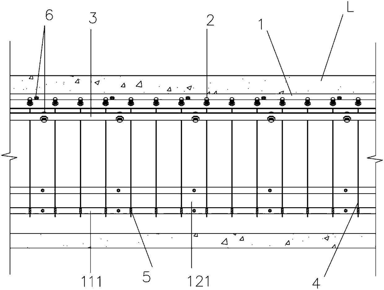 A kind of prestressed steel wire rope shear reinforcement concrete box girder and reinforcement method thereof