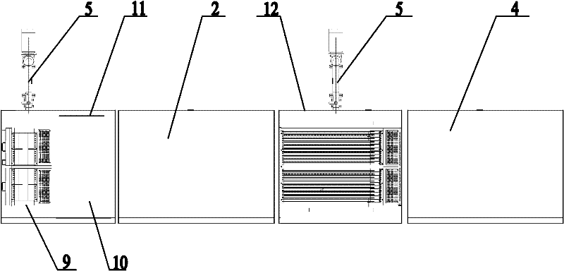 Gas-shield water-based quenching device