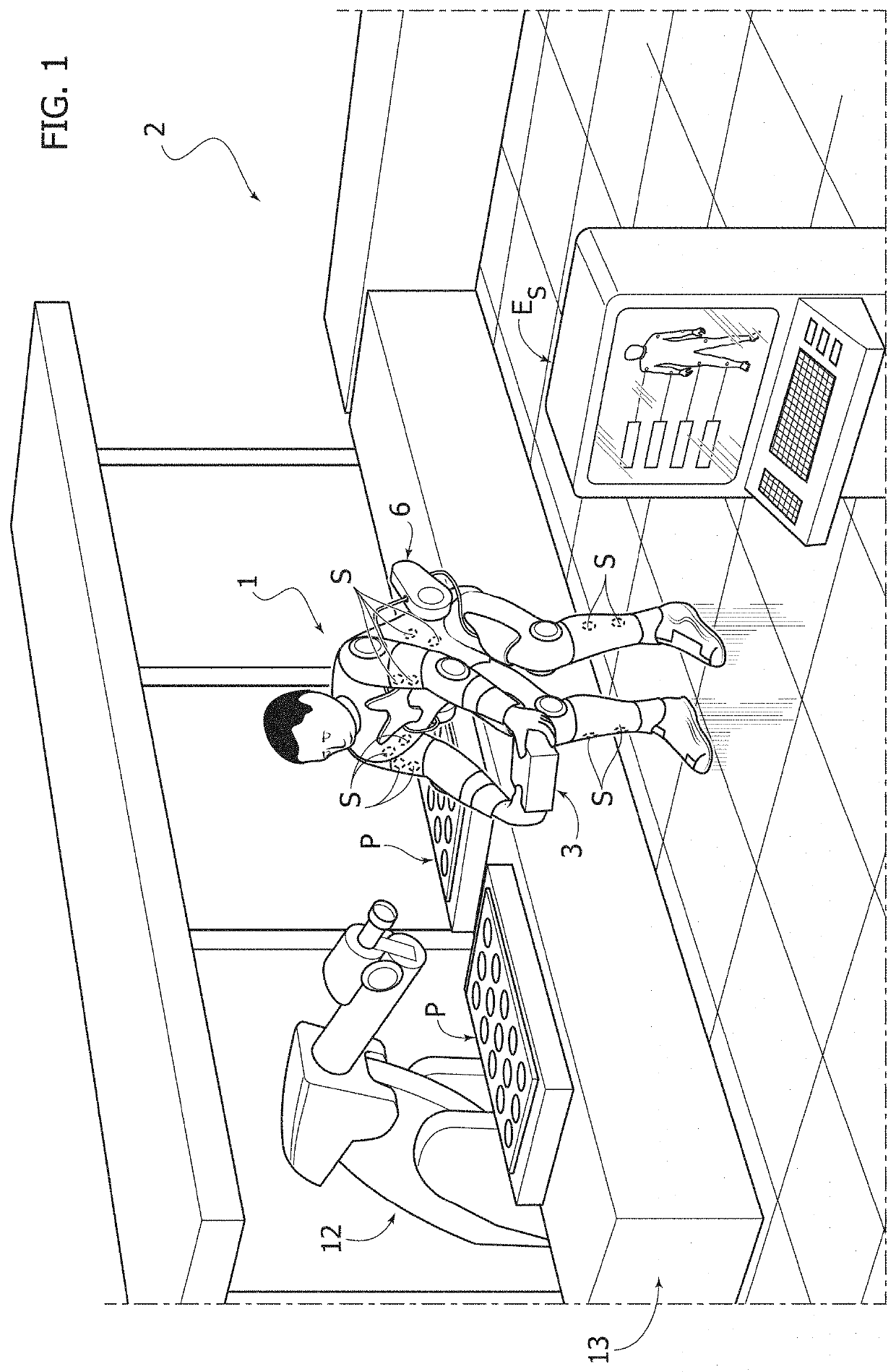 System for assisting an operator in a work station