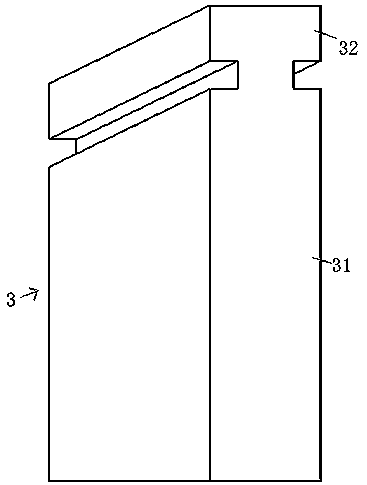 An injection mold for forming holes by means of an auxiliary device