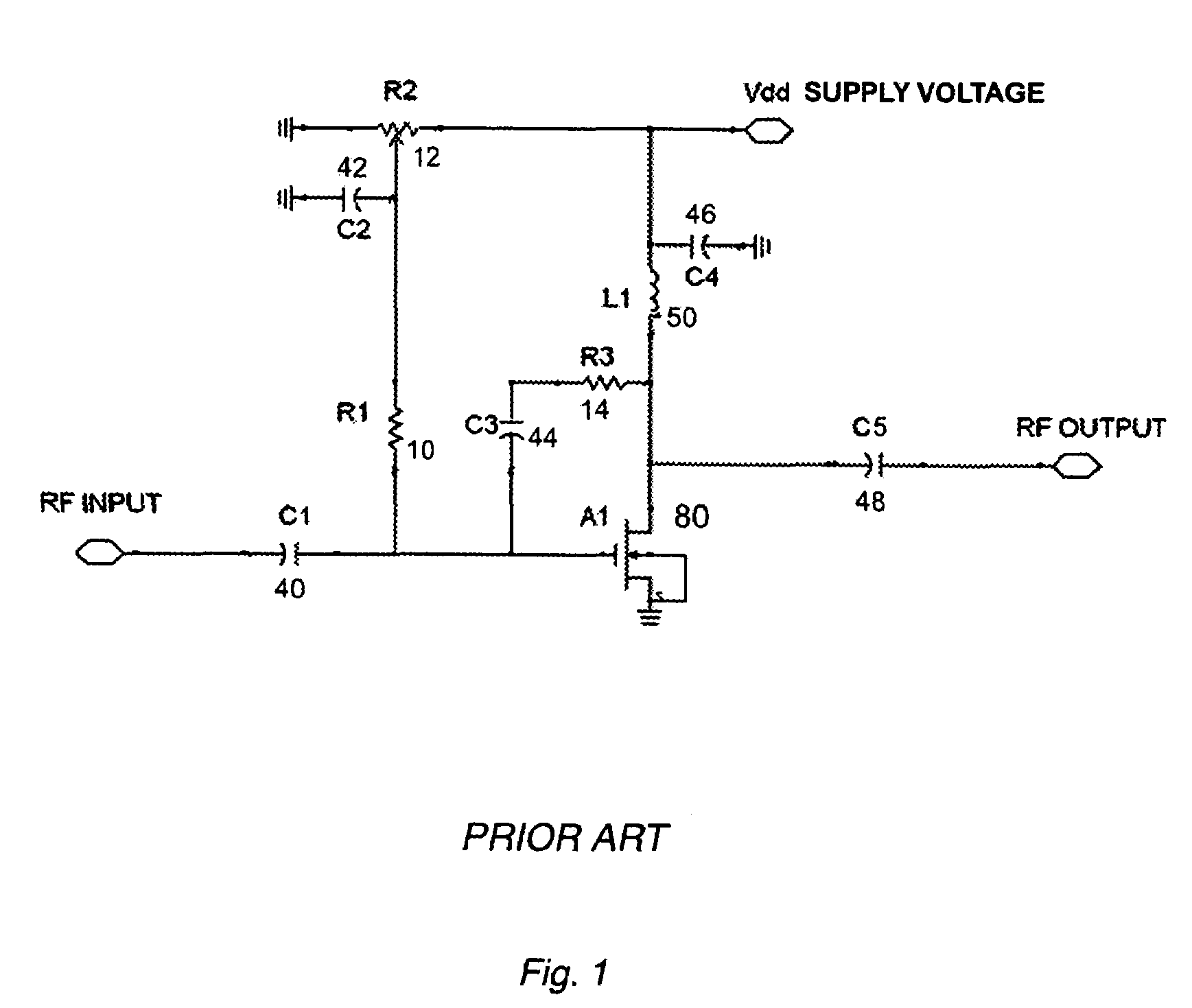 Automatic biasing and protection circuit for field effect transistor (FET) devices