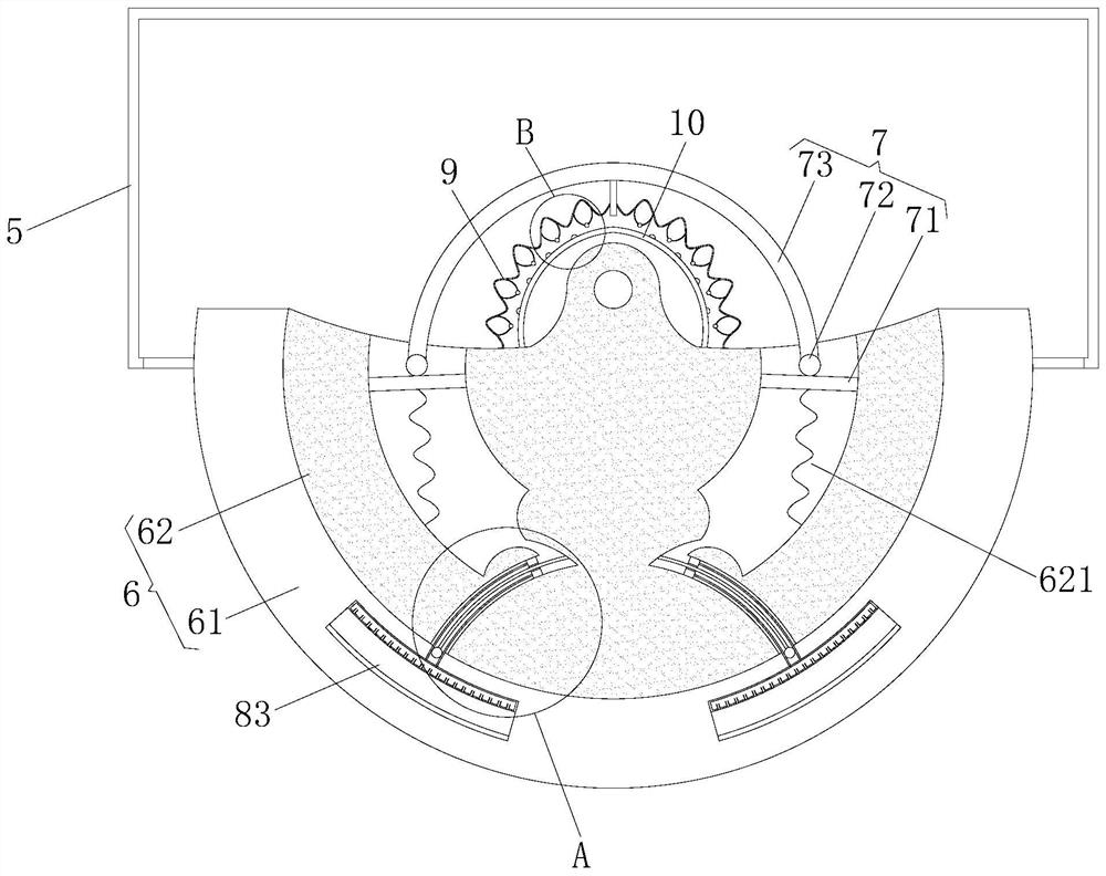 Textile fabric cutting device