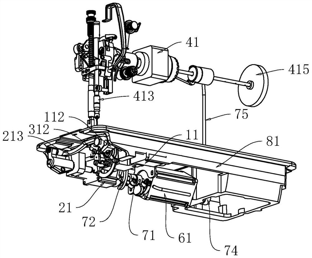 Feed dog driving mechanism of sewing machine and feed dog positioning method