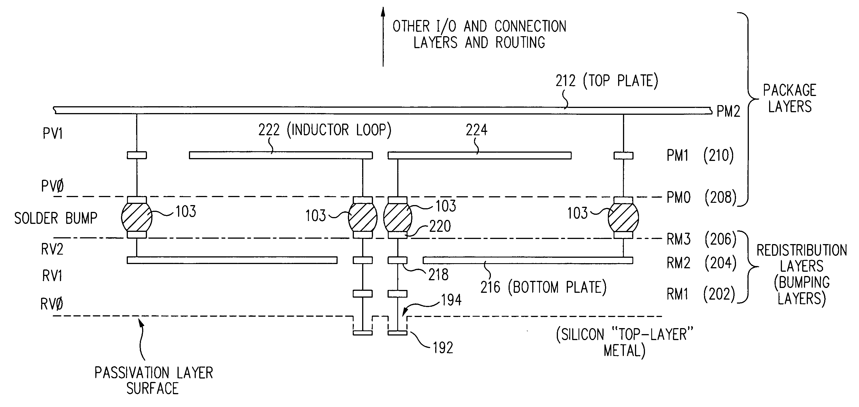 Integrated circuit package configuration incorporating shielded circuit element structure