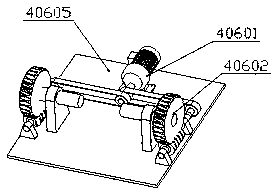 A device for imitating hand kneading and pressing of high-gluten dough