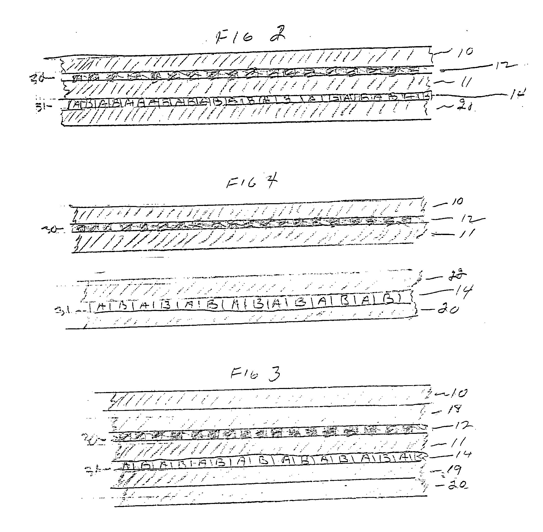 Laminated visual optical effects plastic product and process for preparation