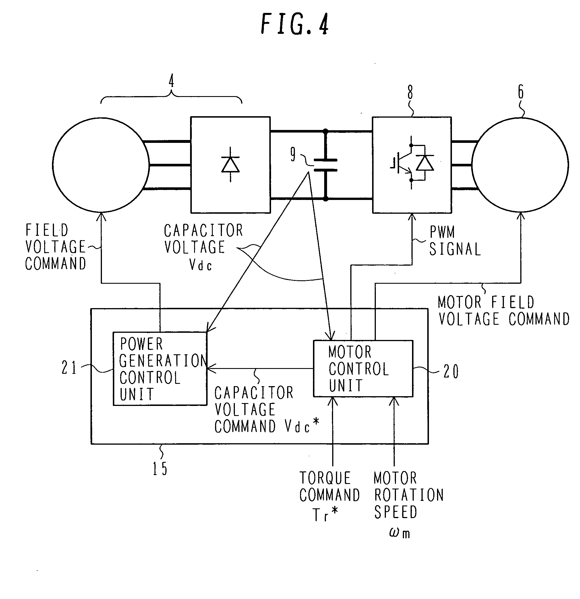 Controller for an electric four-wheel-drive vehicle