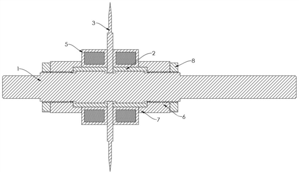 Cutting mechanism for pipe fitting cutting machine