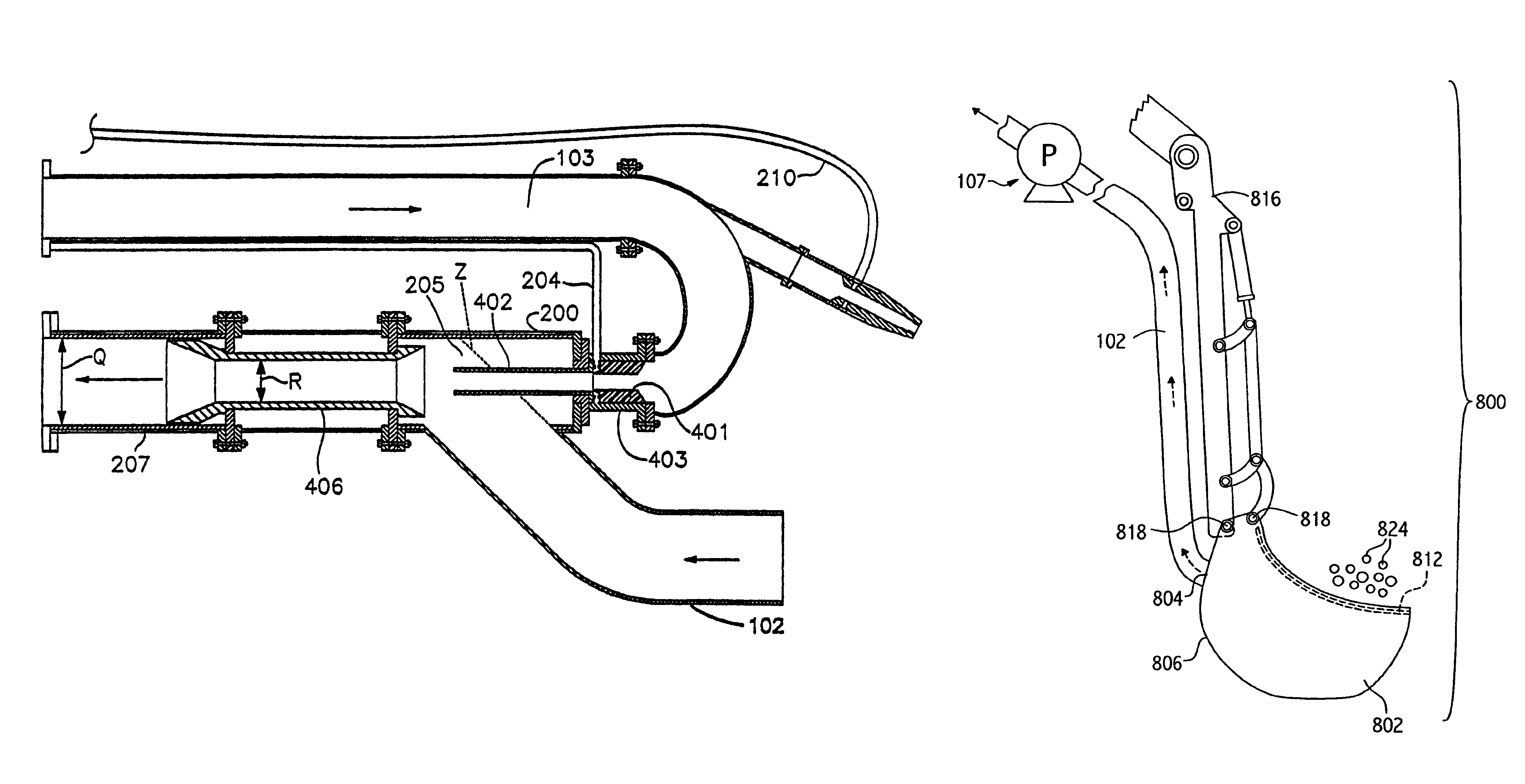 Excavation system employing a jet pump
