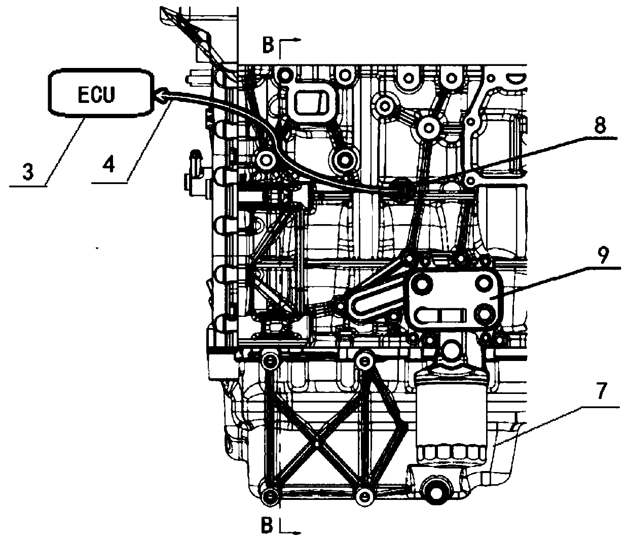 Engine lubricating system