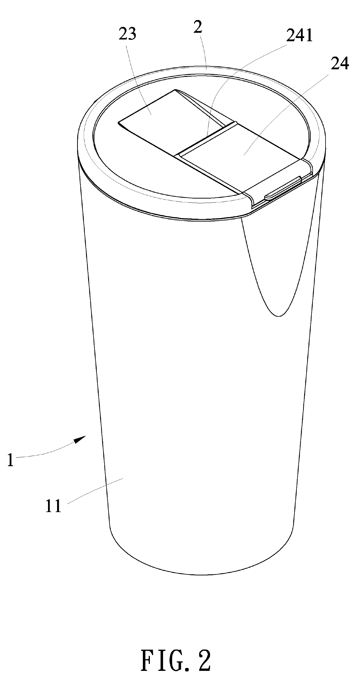 Drink cup having automatic retractable straw