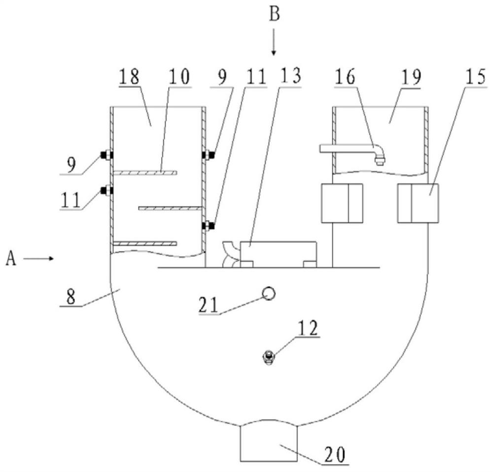 Ventilation and dust removal device and dust removal method and purification and dehumidification method thereof