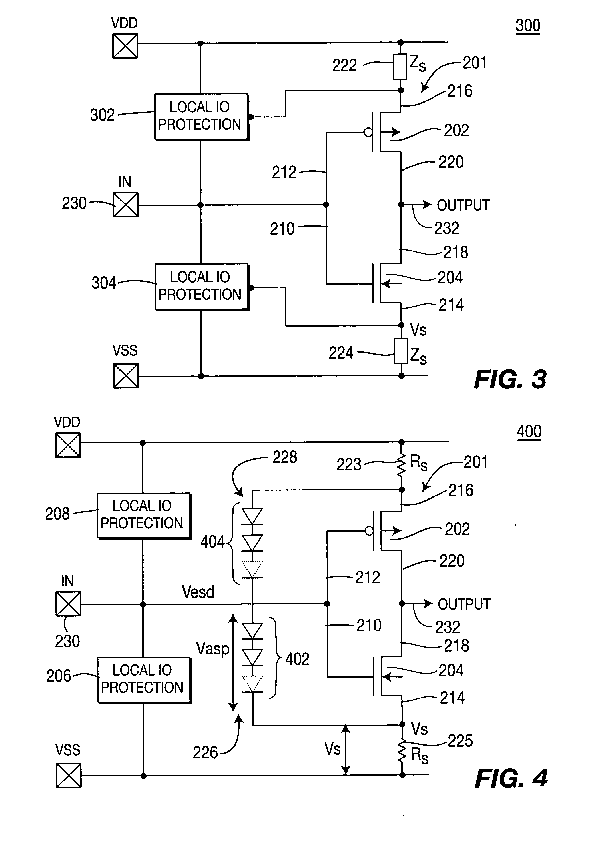 Method and apparatus for protecting a gate oxide using source/bulk pumping