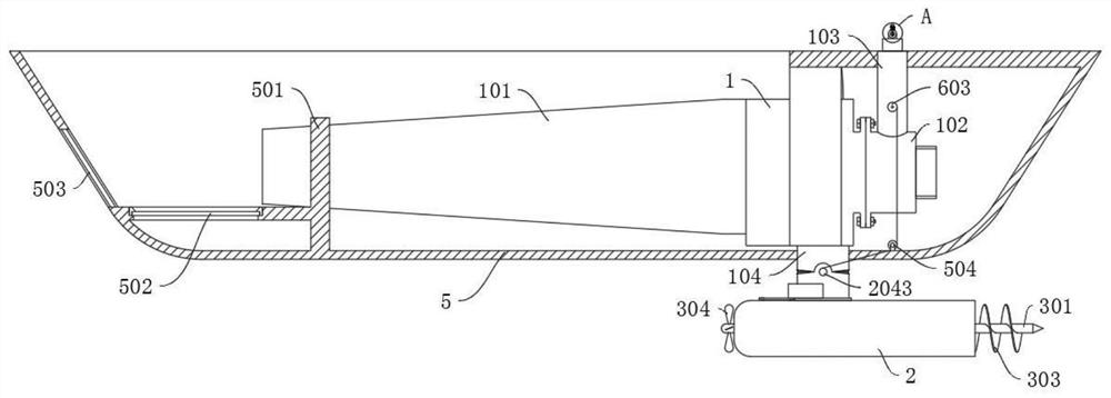 Silt cleaning device for water conservancy ecological environment protection and cleaning method thereof