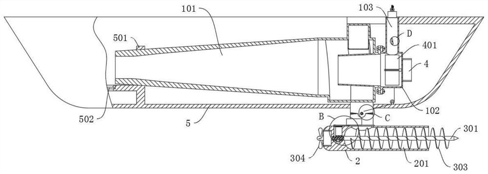 Silt cleaning device for water conservancy ecological environment protection and cleaning method thereof