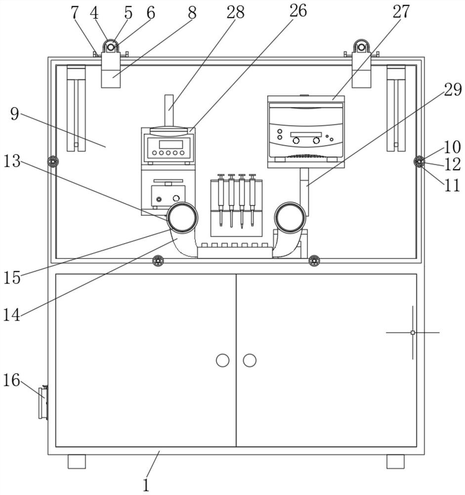 Nucleic acid purification system with anti-pollution effect