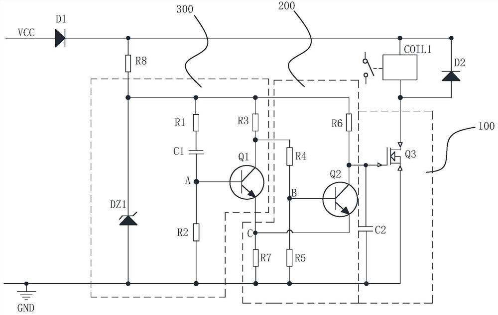 Relay drive circuit