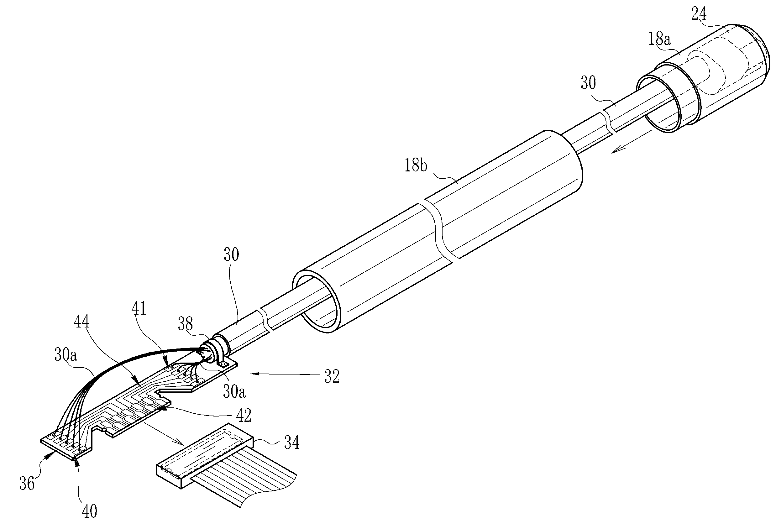 Cable connector and endoscope apparatus