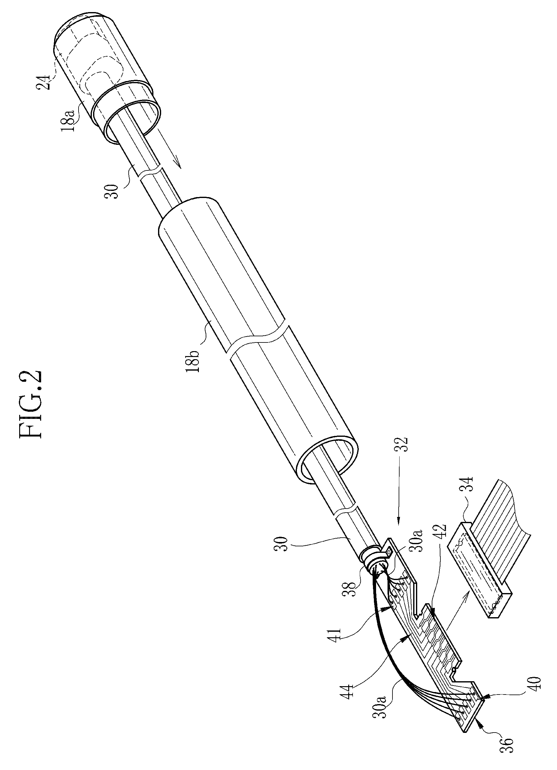 Cable connector and endoscope apparatus
