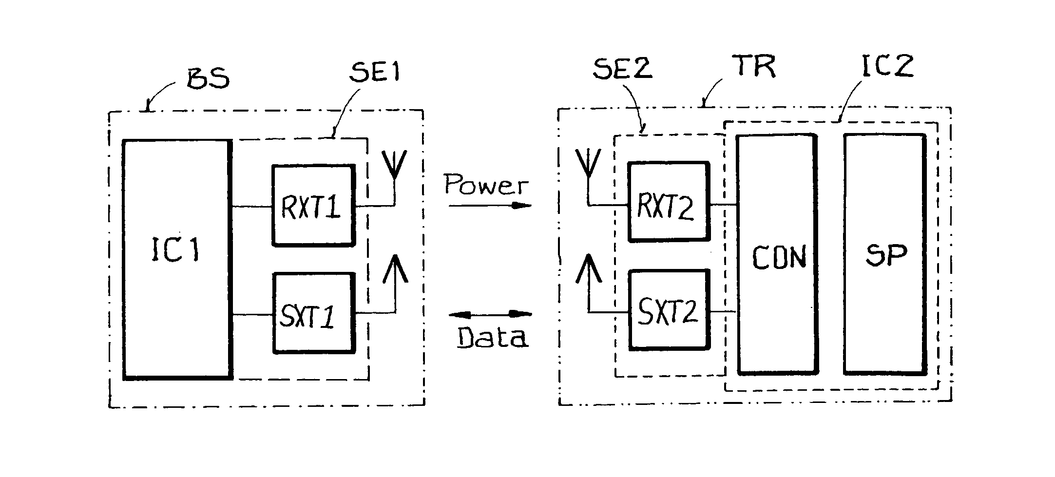 Method of transmitting data with optimized transmission rate using packet header that defines data encoding parameters