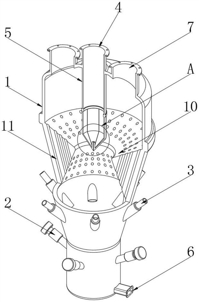 Convection type plasma melting furnace for hazardous waste treatment