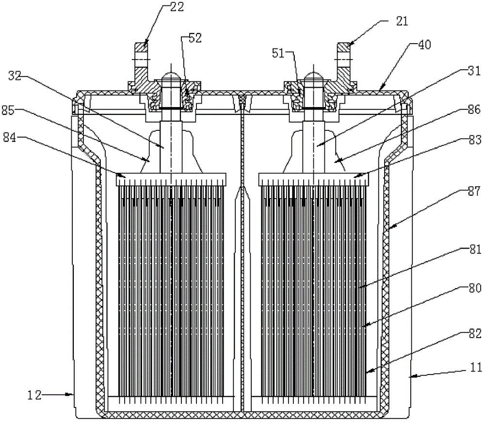 Lead-acid battery and manufacture method thereof