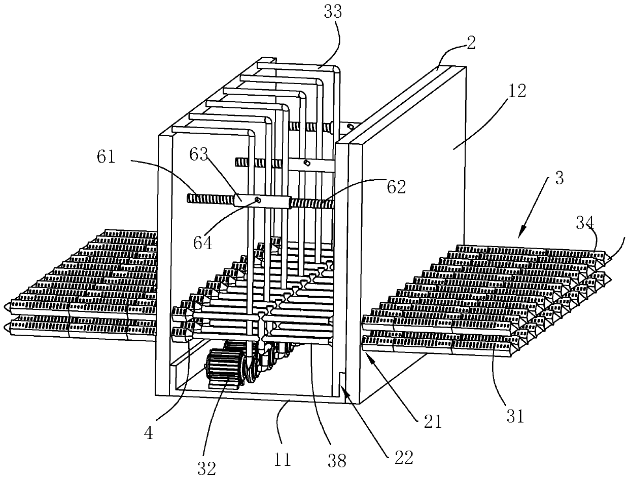 Municipal road subgrade drainage structure and construction method thereof