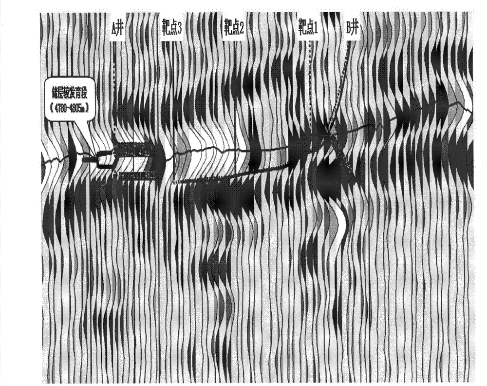 Method for determining development position of fractured-vuggy carbonate reservoir