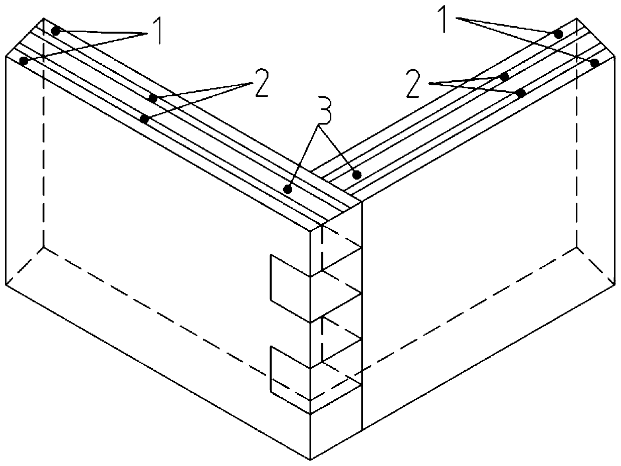 A prefabricated anti-blast wall and its construction method