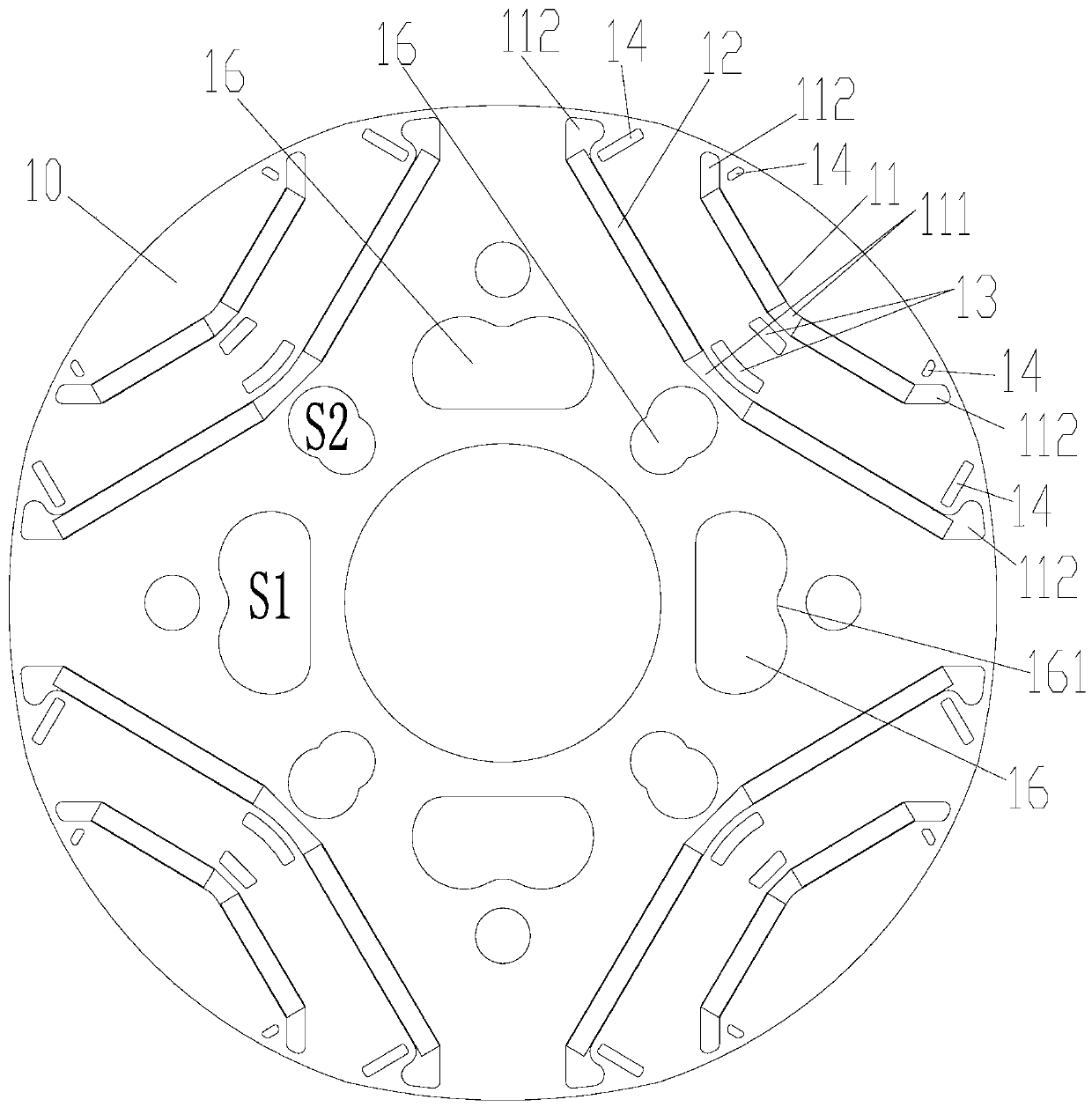 Motor rotor, motor and compressor