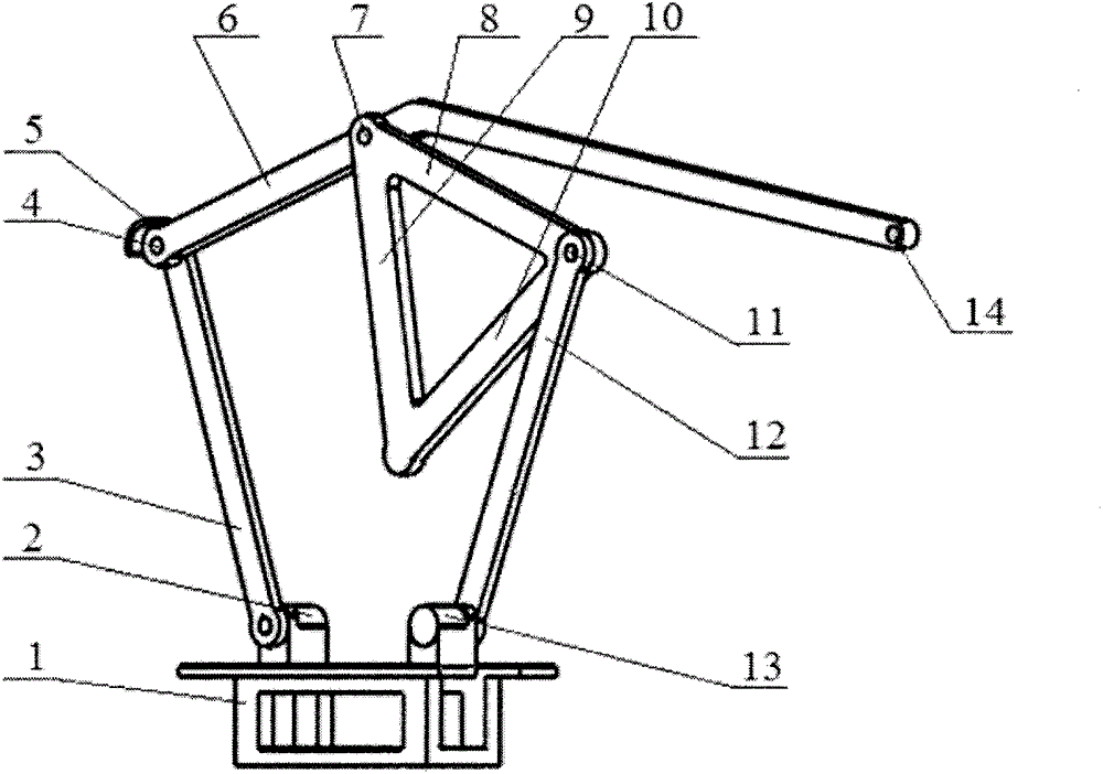 Metamorphic mechanism type stacking robot mechanism