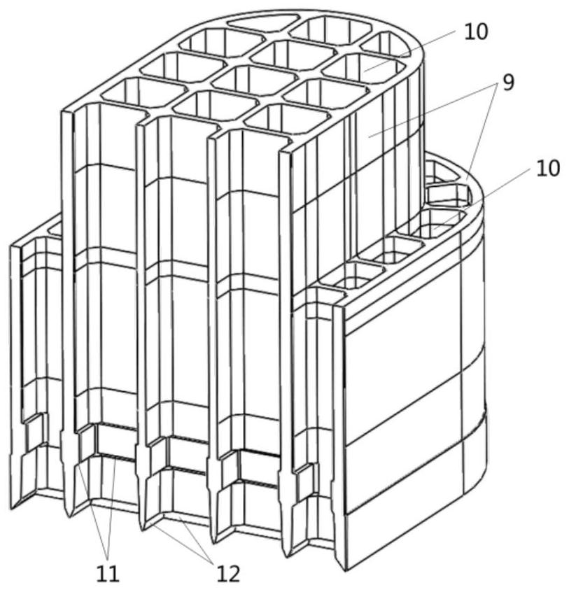 Super-large deep-water stepped caisson and its earth-borrowing strategy and construction method