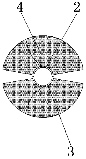 Spiral impeller for mixer