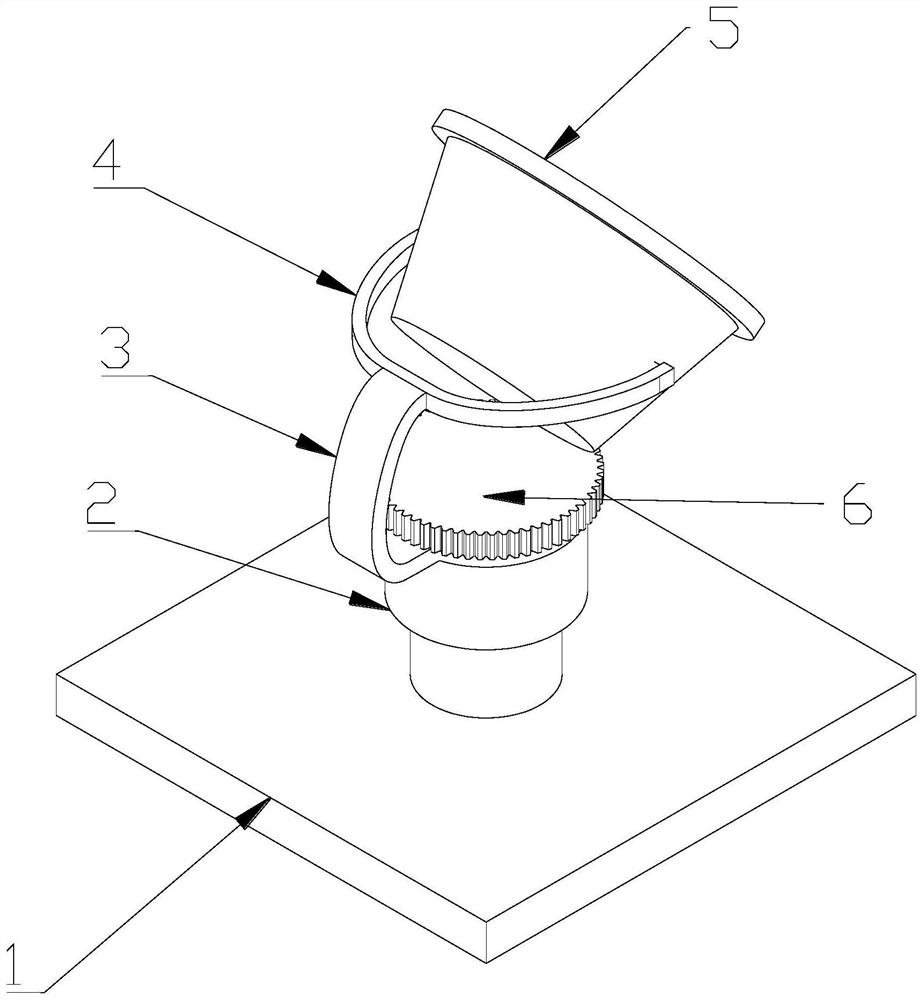 Landscape lamp capable of being flexibly adjusted