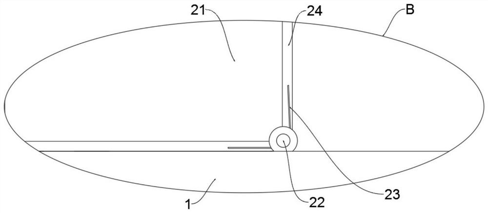 Heat dissipation device of integrated circuit module in desk computer