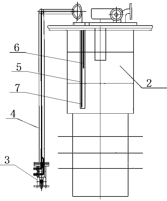 Special precise oil sampling valve device for multifunctional on-load ...