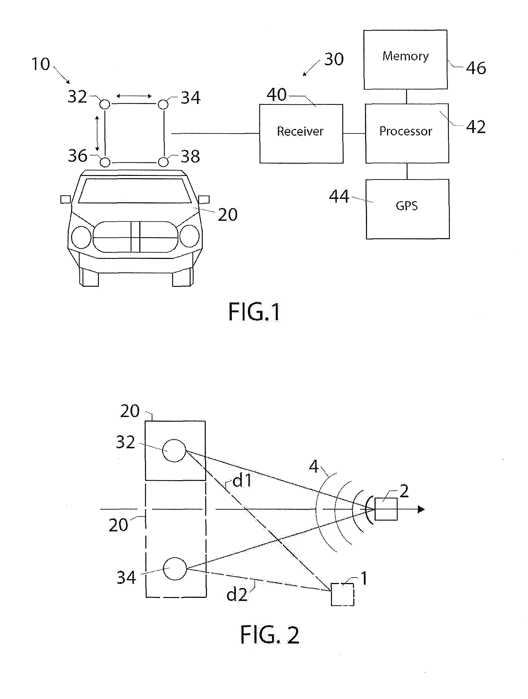 System and method for geo-locating and detecting source of electromagnetic emissions