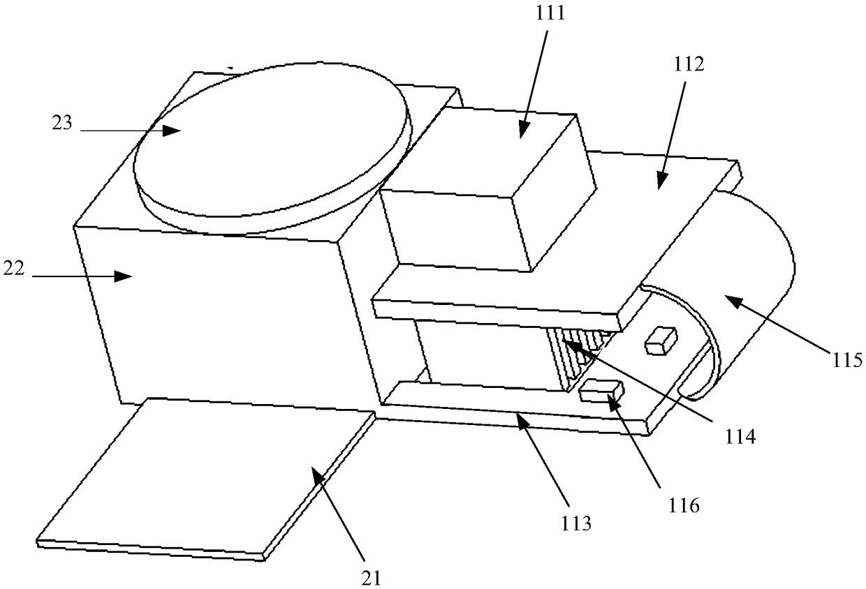 TOF camera module and electronic equipment