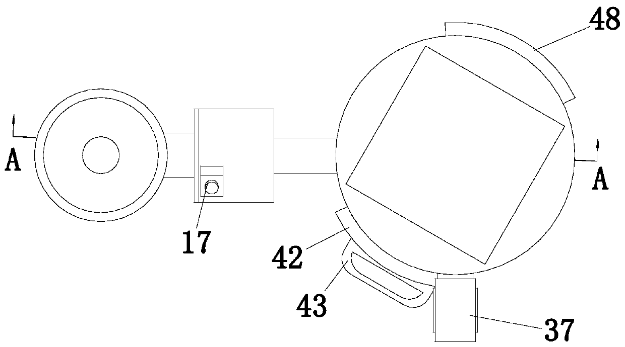 Filtering device for lubricating oil production and processing