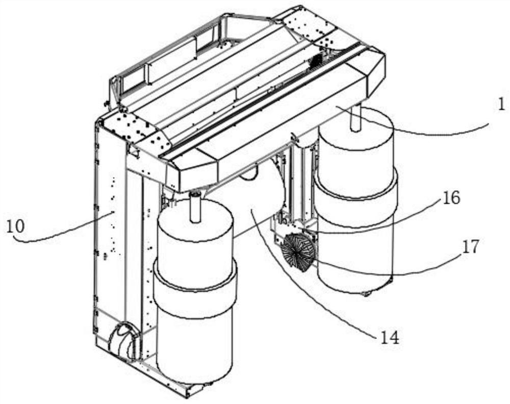 Full-automatic car washing method and system