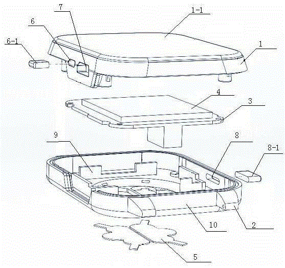 Electronic vomiting stopping device