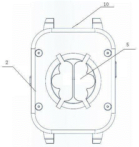 Electronic vomiting stopping device