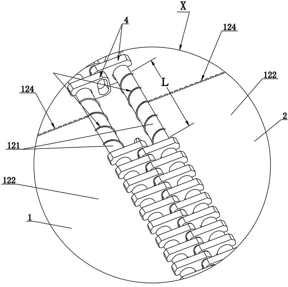 Metal switch zipper and its manufacturing process